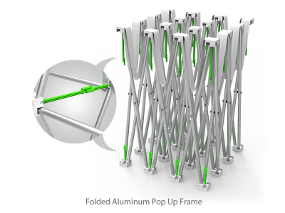 Custom 10ft Curved & Printing Fabric Pop Up Trade Show Booth Backwall Display with Premium Case to Podium