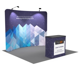 10x10ft Custom Trade Show Booth U - Signwin