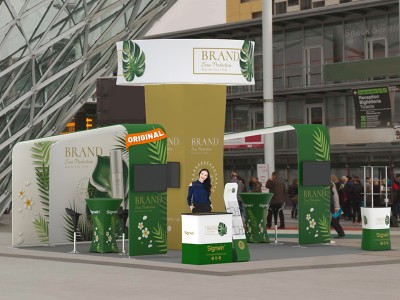 20x20ft Custom Trade Show Booth 01 20x20ft Custom Trade Show Booth 01