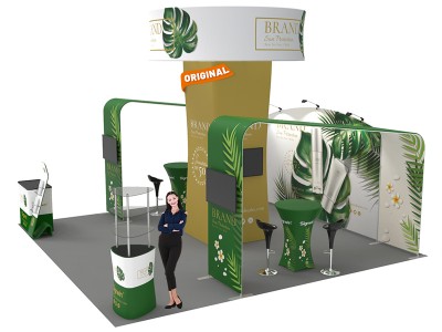 20x20ft Custom Trade Show Booth 01 20x20ft Custom Trade Show Booth 01