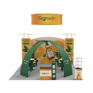 20x20ft Custom Trade Show Booth 02