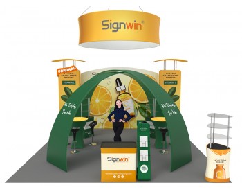 20x20ft Custom Trade Show Booth 02