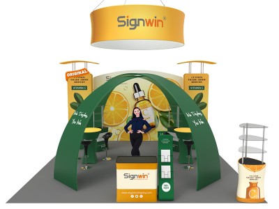 20x20ft Custom Trade Show Booth 02