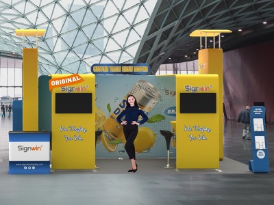 20x20ft Custom Trade Show Booth 03