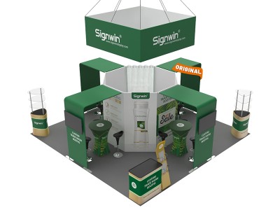 20x20ft Custom Trade Show Booth 05 20x20ft Custom Trade Show Booth 05