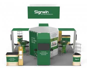 20x20ft Custom Trade Show Booth 05