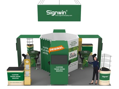 20x20ft Custom Trade Show Booth 05 20x20ft Custom Trade Show Booth 05