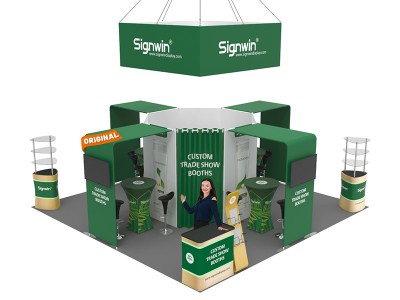 20x20ft Custom Trade Show Booth 05 20x20ft Custom Trade Show Booth 05