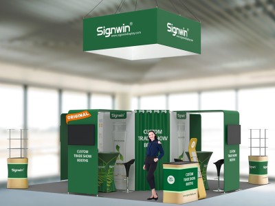 20x20ft Custom Trade Show Booth 05