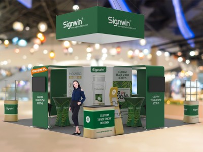 20x20ft Custom Trade Show Booth 05