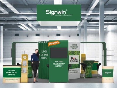 20x20ft Custom Trade Show Booth 05