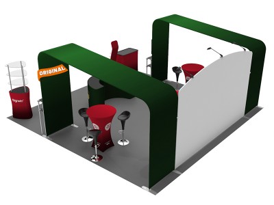 20x20ft Custom Trade Show Booth 06 20x20ft Custom Trade Show Booth 06