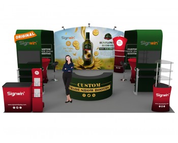20x20ft Custom Trade Show Booth 06