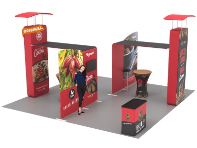 20x20ft Custom Trade Show Booth 07