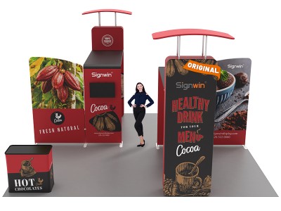 20x20ft Custom Trade Show Booth 07
