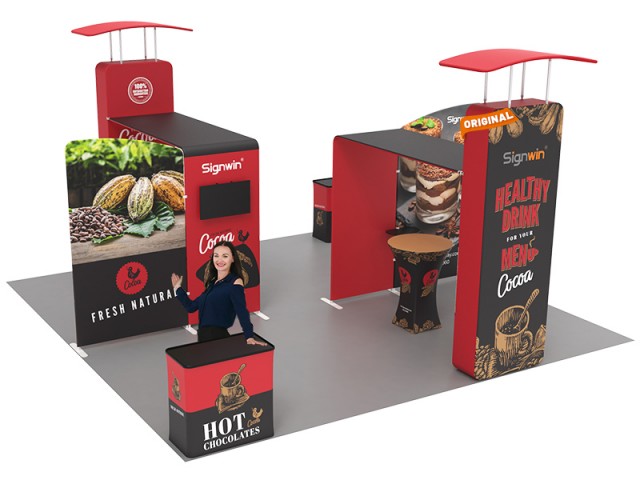 20x20ft Custom Trade Show Booth 07