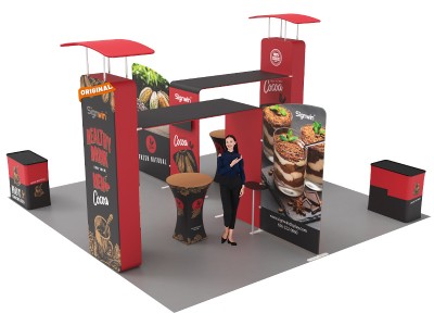 20x20ft Custom Trade Show Booth 07