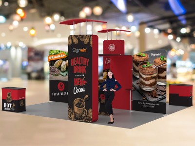 20x20ft Custom Trade Show Booth 07