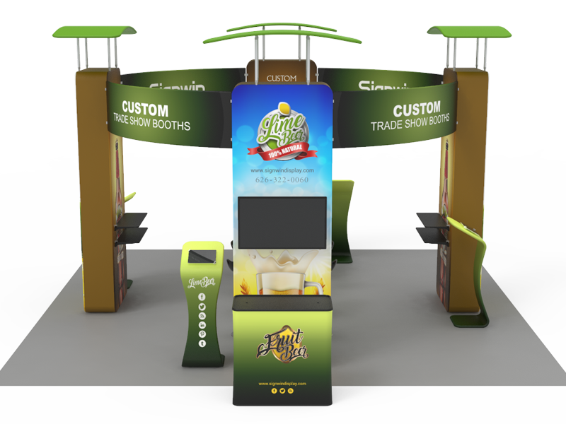 20x20ft Custom Trade Show Booth A Signwin ®