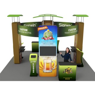 20x20ft Custom Trade Show Booth A