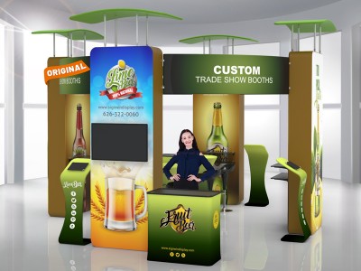 20x20ft Custom Trade Show Booth A