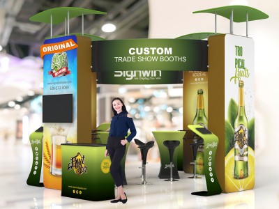 20x20ft Custom Trade Show Booth A