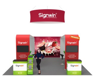 20x20ft Custom Trade Show Booth B