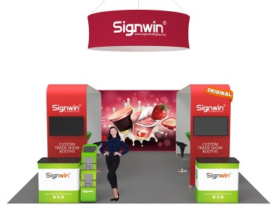 20x20ft Custom Trade Show Booth B