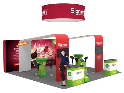 20x20ft Custom Trade Show Booth B