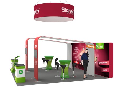 20x20ft Custom Trade Show Booth B