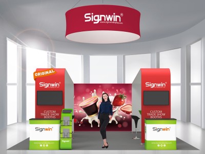 20x20ft Custom Trade Show Booth B