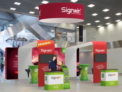 20x20ft Custom Trade Show Booth B
