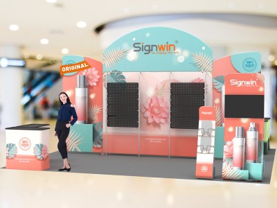 20x20ft Custom Trade Show Booth D 20x20ft Custom Trade Show Booth D