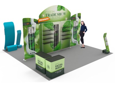 20x20ft Custom Trade Show Booth D 20x20ft Custom Trade Show Booth D