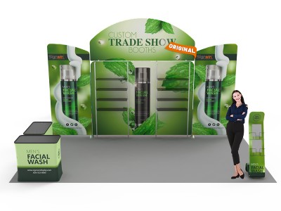 20x20ft Custom Trade Show Booth D 20x20ft Custom Trade Show Booth D