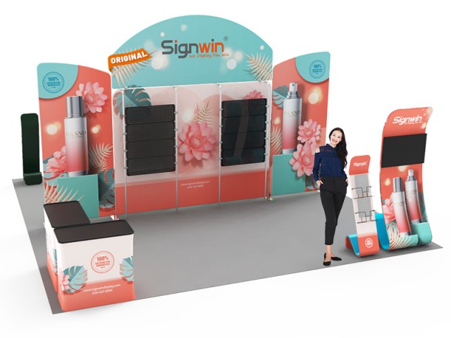 20x20ft Custom Trade Show Booth D 20x20ft Custom Trade Show Booth D