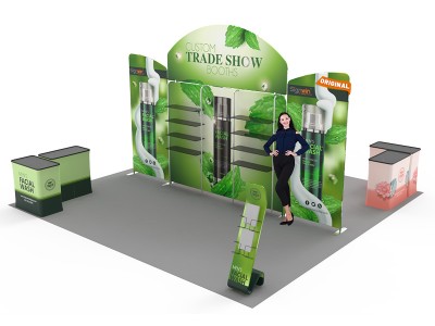 20x20ft Custom Trade Show Booth D 20x20ft Custom Trade Show Booth D