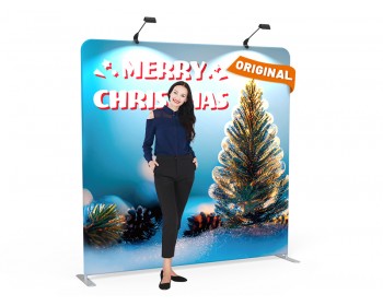 8x8 Christmas Flat Tension Fabric Backdrop Banner Stand 03