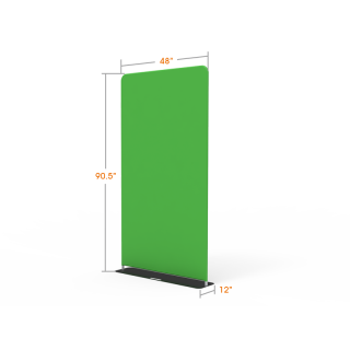 Economical Green Screen Video Backdrop for Online Conferencing Display