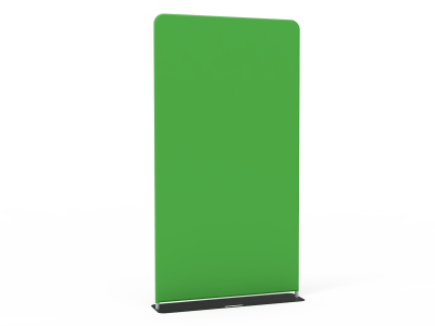 Economical Green Screen Video Backdrop for Online Conferencing Display
