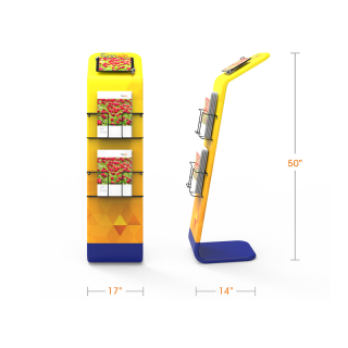 Tension Fabric iPad, Tablet & Literature Banner Stand