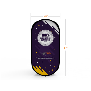 Large Tower Pop Up A-Frame Banner Stand