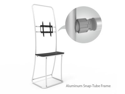 Monitor Display Table Banner Stand