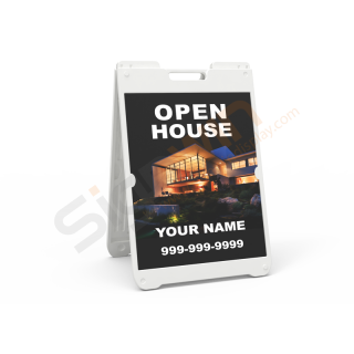SimpoSign II A Frame Sign Display Print Stand for Notice & Warning 02