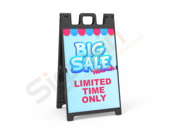 Signicade Deluxe A Frame Sign Graphic Print Sandwich Board Sign for Promotion Advertising 01