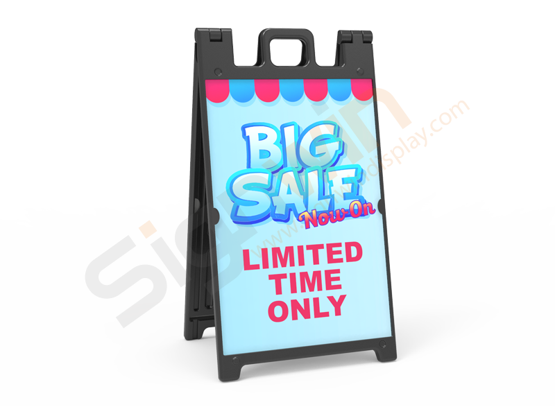 Signicade Deluxe A Frame Sign Graphic Print Sandwich Board Sign for  Promotion Advertising 01 Signwin ®