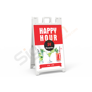 Signicade Deluxe A Frame Sign Graphic Print Plastic Holder for Promotion Advertising 02