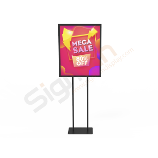 Poster Graphic Print Floor Stand for Promotion Advertising 01