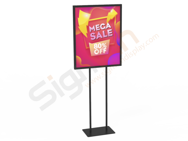 Poster Graphic Print Floor Stand for Promotion Advertising 01