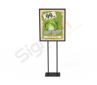 Poster Graphic Print Floor Stand for Promotion Advertising 02